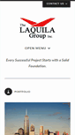 Mobile Screenshot of laquilagroup.com